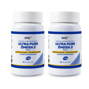 Kit Clean Whey Ultra Pure Ômega 3 - 2 unidades